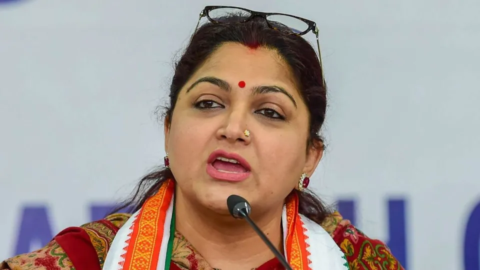 Khushbu Sundar BJP NCW