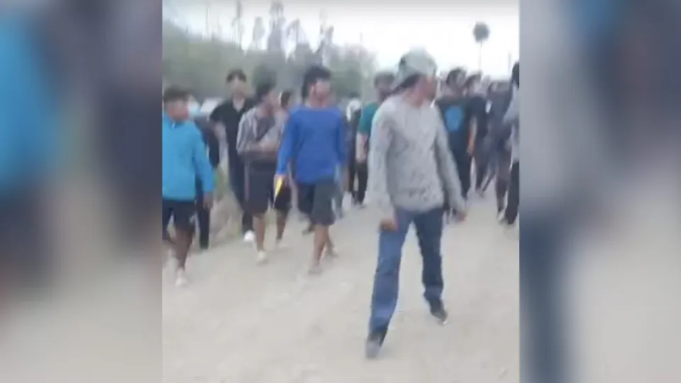 Manipur Violence Kuki woman