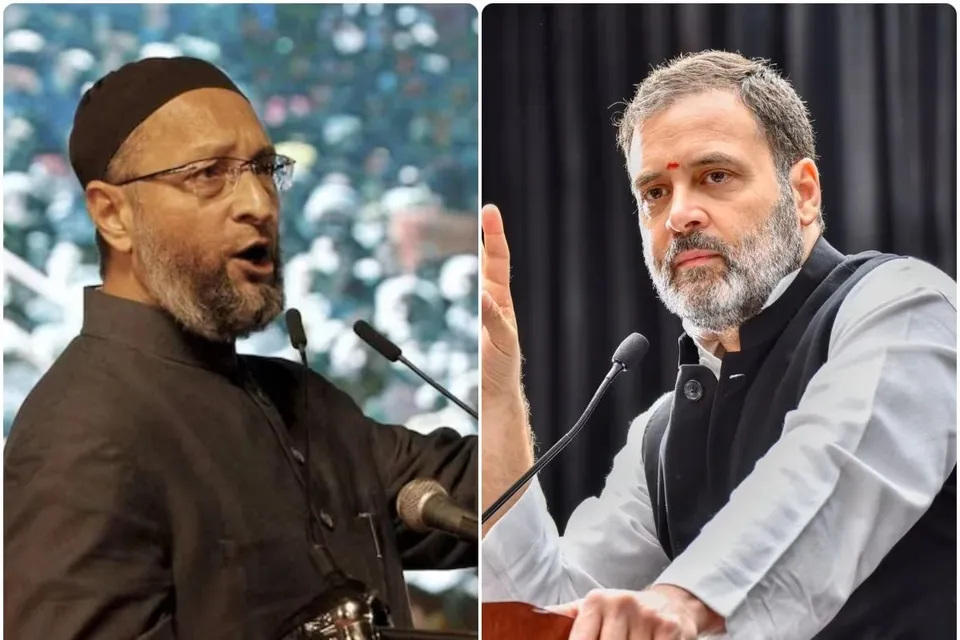 Asaduddin Owaisi Rahul Gandhi