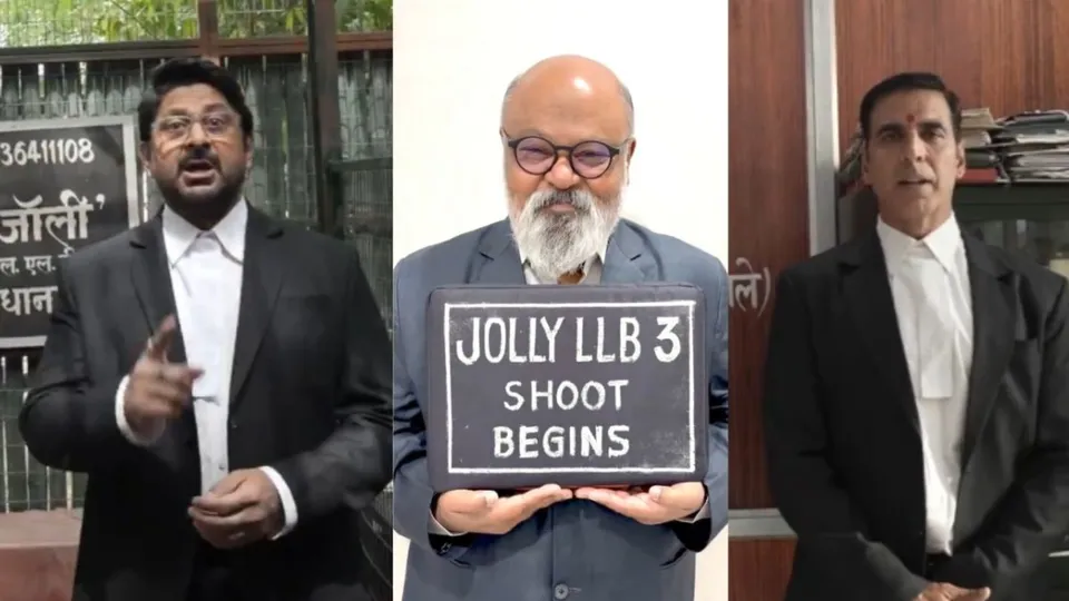 Akshay Kumar and Arshad Warsi Jolly LLB 3