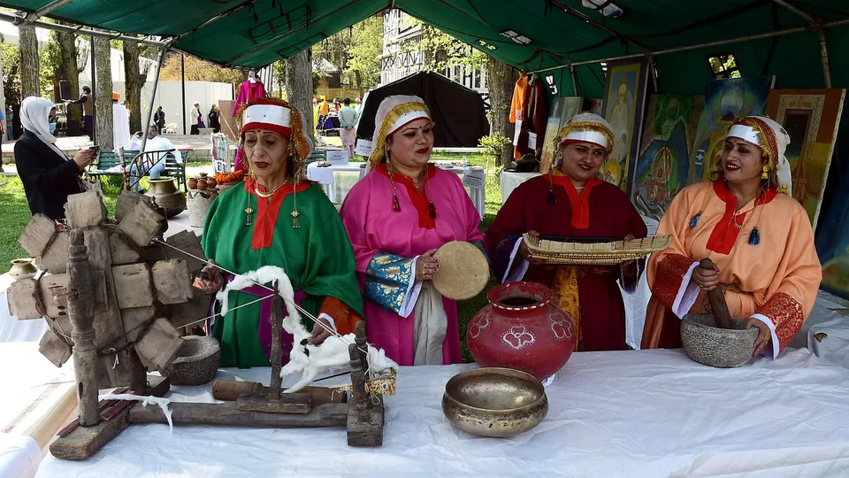 Navreh festival in Jammu Kashmiri Pandit