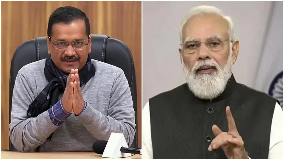 Narendra Modi AAP Arvind Kejriwal