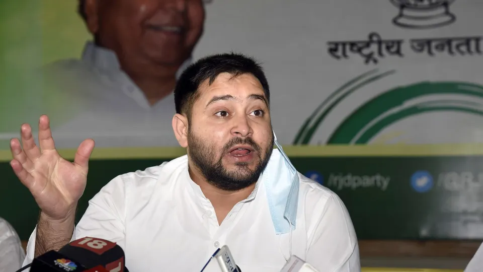 RJD leader and former Deputy Chief Minister Tejashwi Yadav
