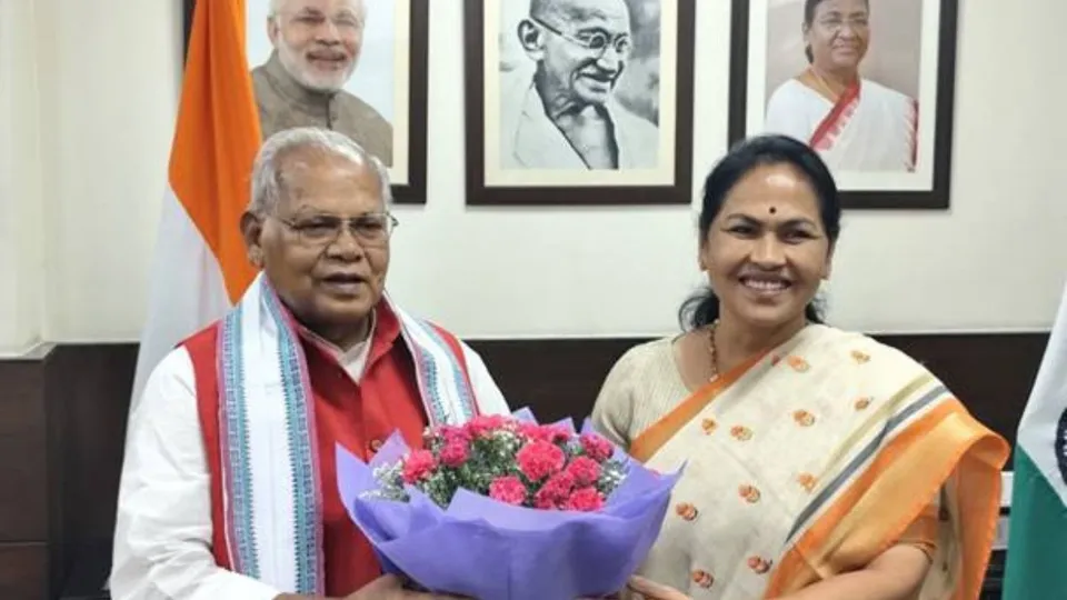 Union Minister Jitan Ram Manjhi assumed charge of the Ministry of Micro, Small and Medium Enterprises on Tuesday