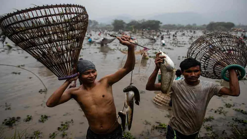 Bhogali-Bihu-Magh-Bihu-Fishing