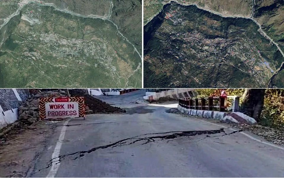 Infrastructure in Joshimath from 2006 to 2022