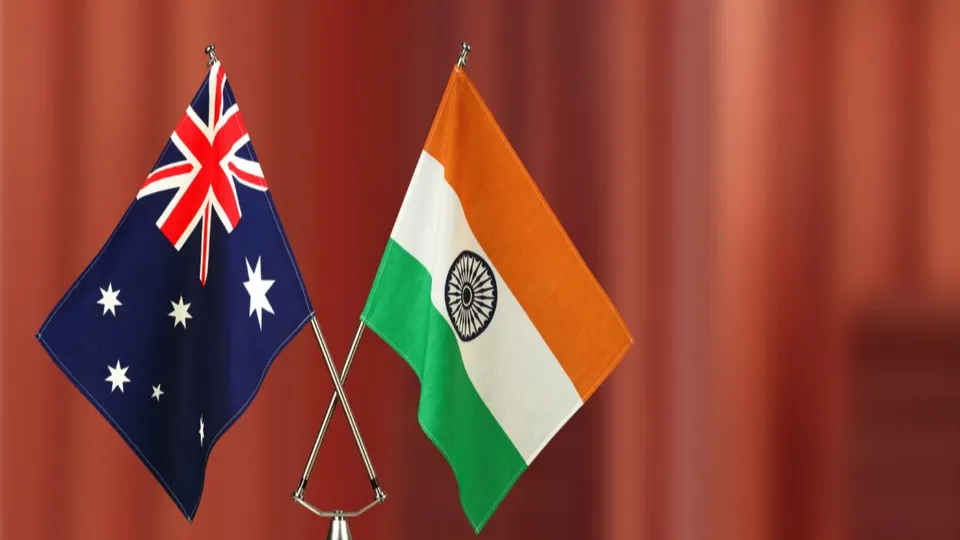India australia flag