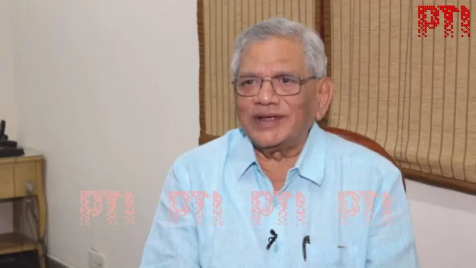 CPI (M) General Secretary Sitaram Yechury in an interview with PTI