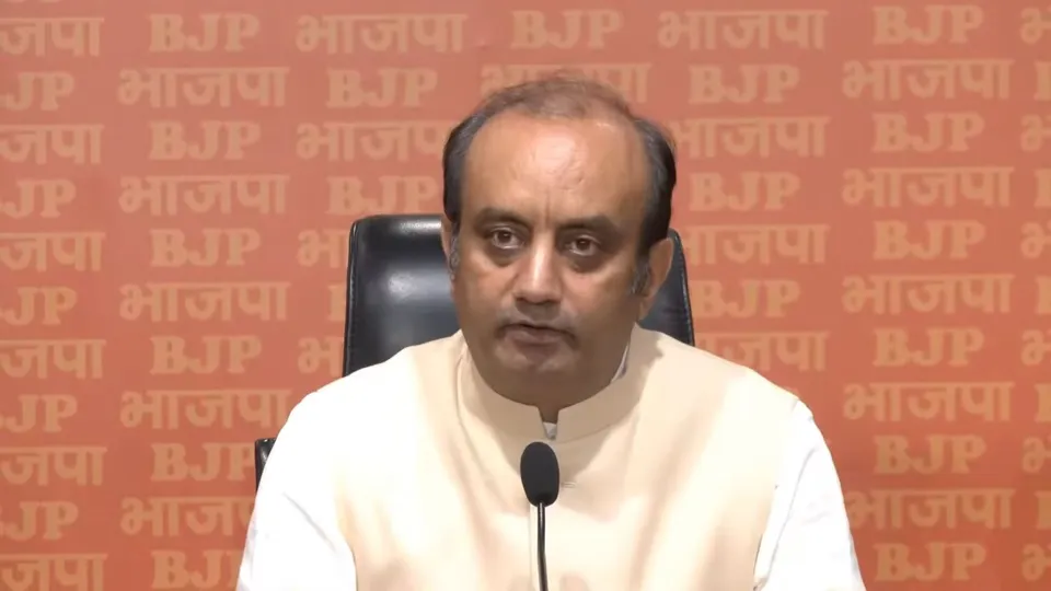BJP national spokesperson Sudhanshu Trivedi (File image)