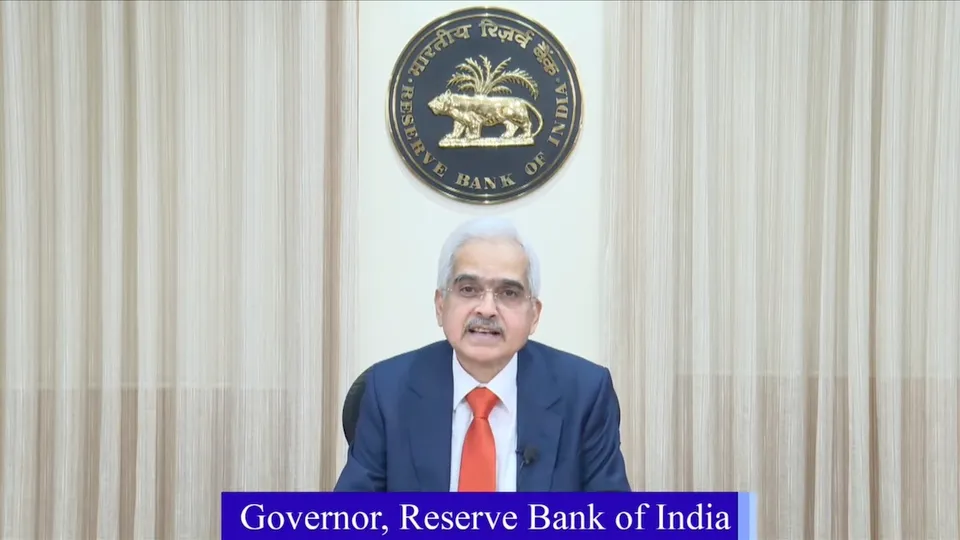 RBI Governor Shaktikanta Das