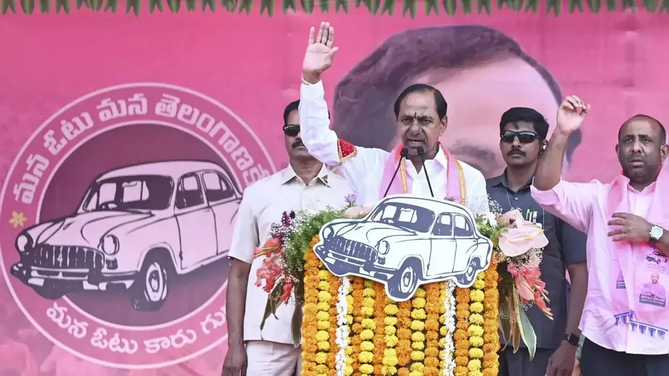 K Chandrasekhar Rao Election Rally.jpg