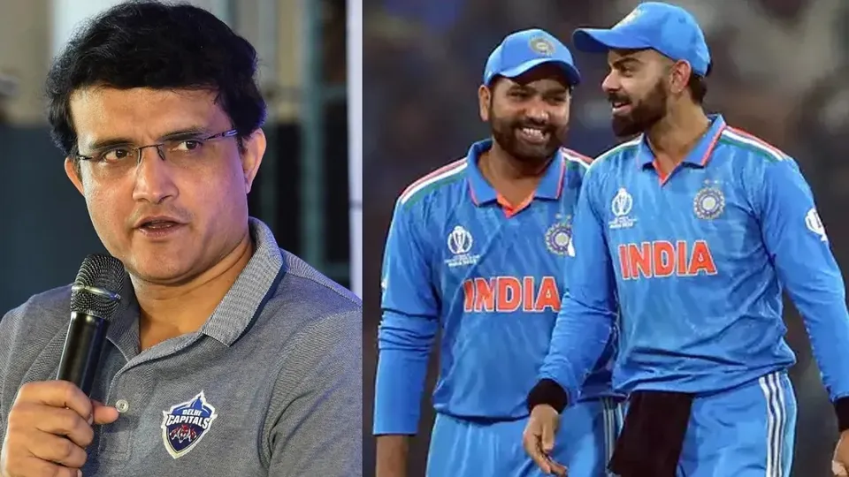 Rohit Sharma Virat Kohli Sourav Ganguly