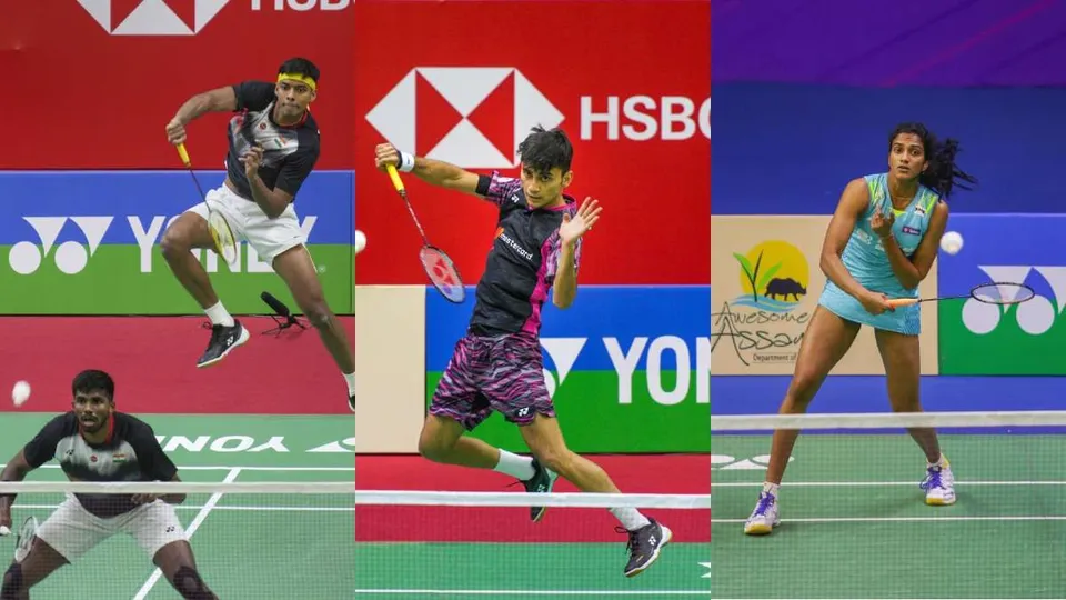 Satwiksairaj Rankireddy and Chirag Shetty Badminton Lakshya Sen PV Sindhu