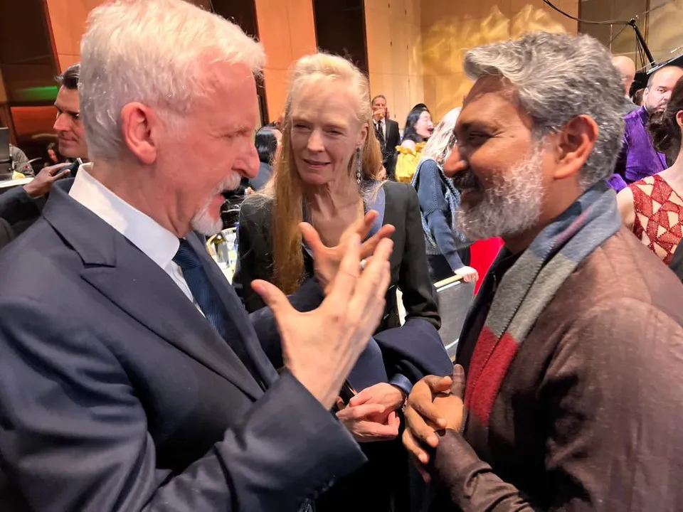 SS Rajamouli James Cameron