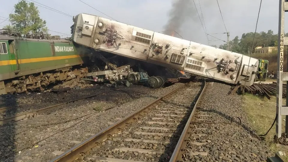 Train Derail Shahdol