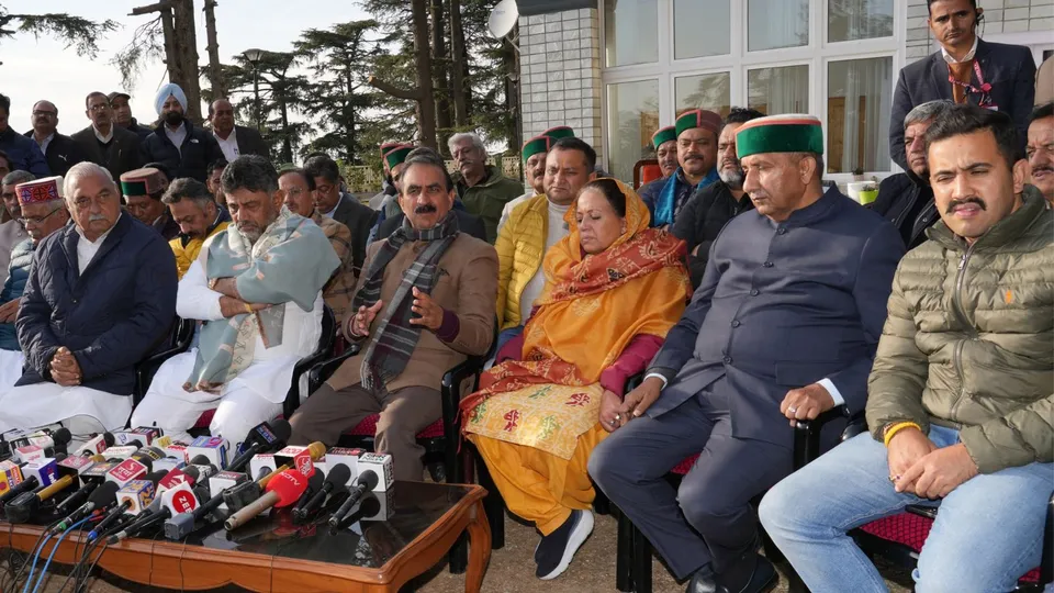 Himachal Pradesh Congress Sukhvinder Singh Sukhu DK Shivakumar