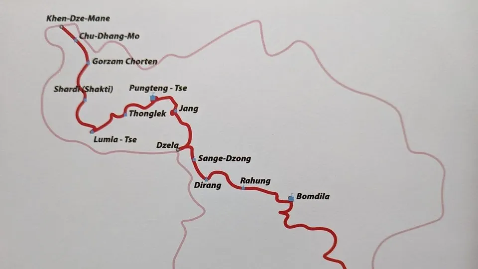 Dalai Lama's escape trail