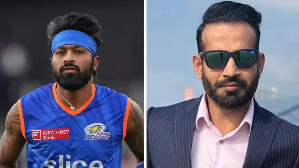 Hardik Pandya and Irfan Pathan