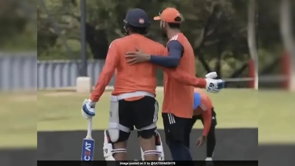 Rohit Sharma and Virat Kohli Net