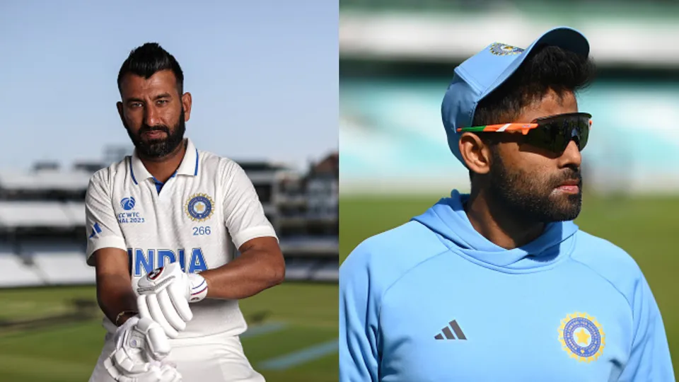 Cheteshwar Pujara Suryakumar Yadav
