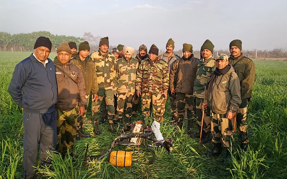 BSF shoots down Pak drone Amritsar