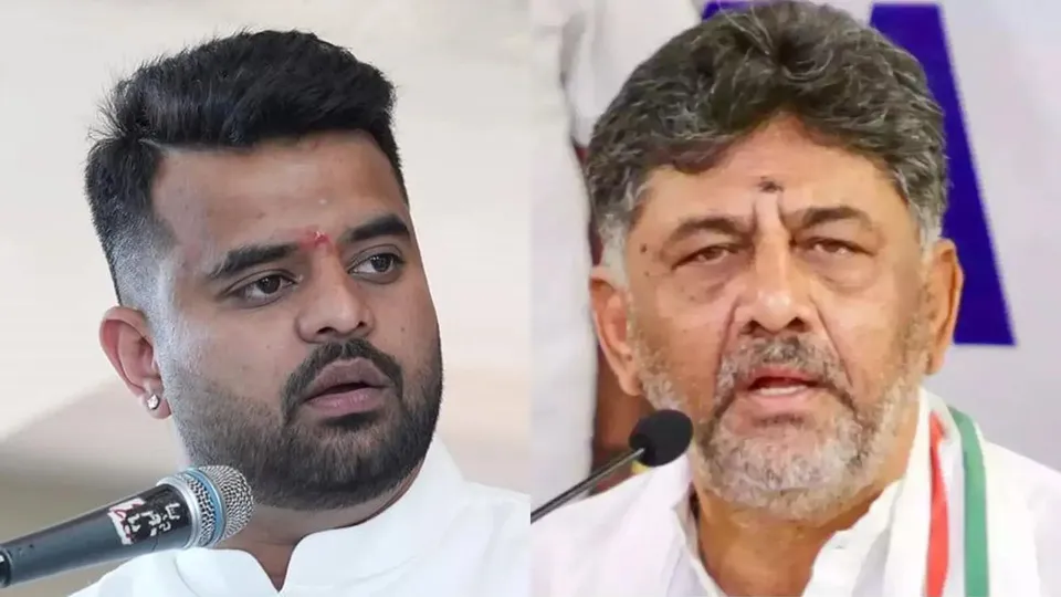 Prajwal Revanna D K Shivakumar