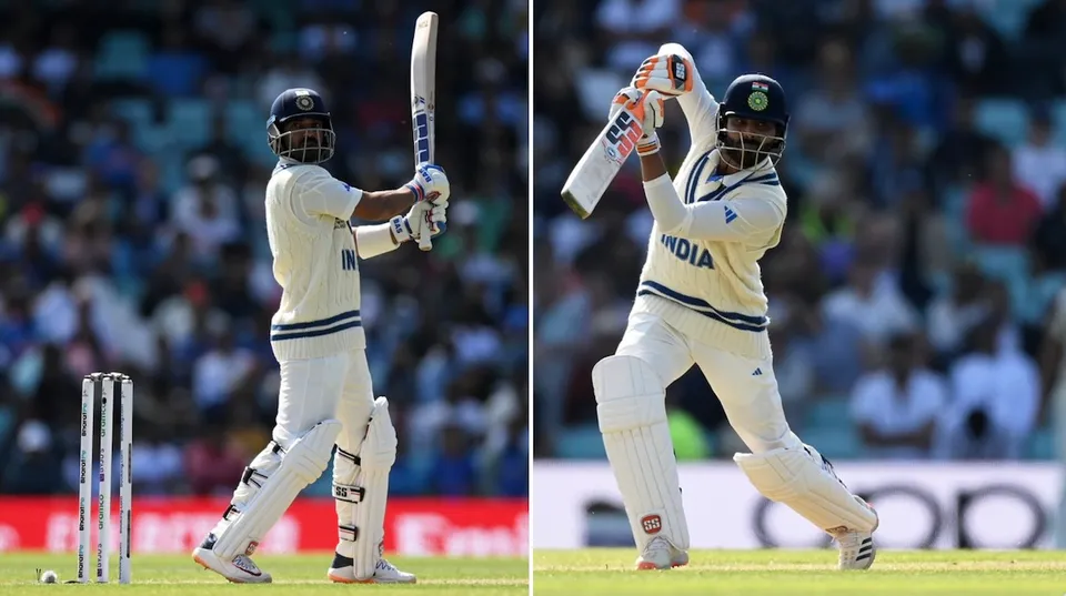Ajinkya Rahane Ravindra Jadeja partnership WTC Final 2023