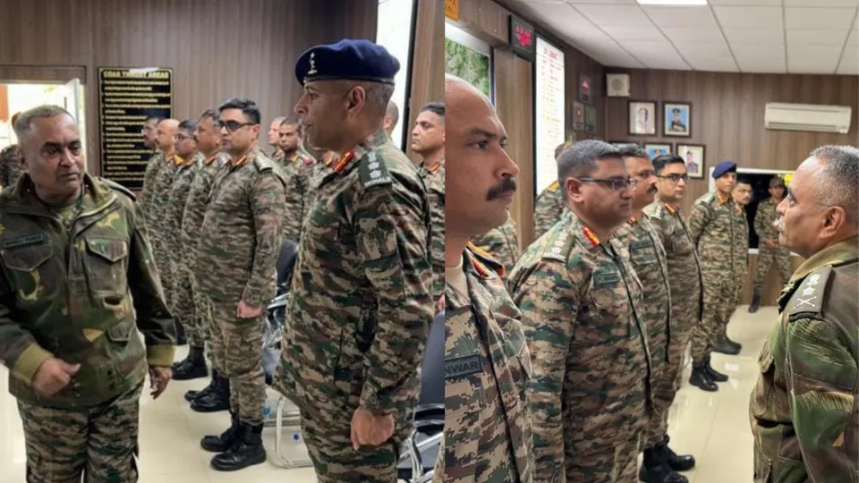 Army Chief Manoj Pande visits Poonch