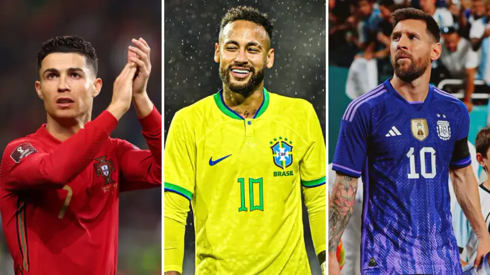 Messi Neymar Cristiano World Cup
