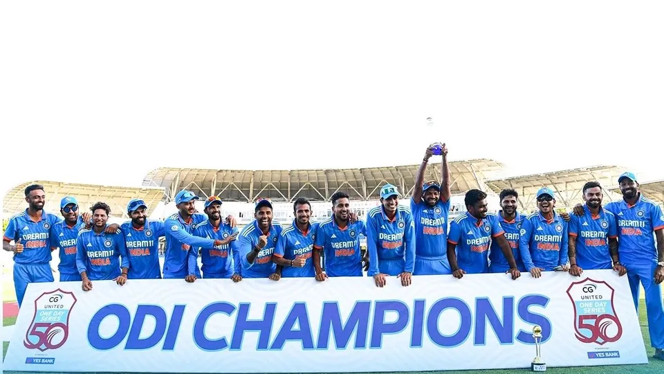 India win ODI series against West Indies