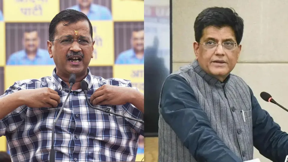 Arvind Kejriwal Piyush Goyal