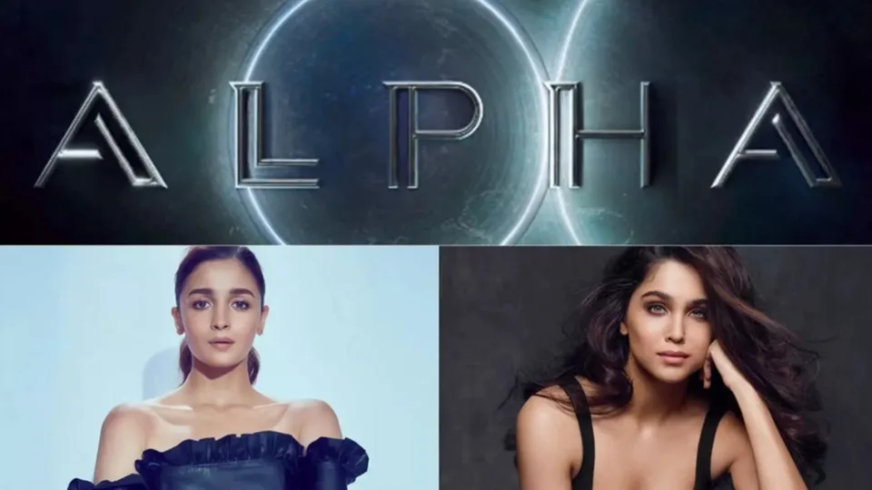 Alia Bhatt and Sharvari Wagh in 'Alpha'