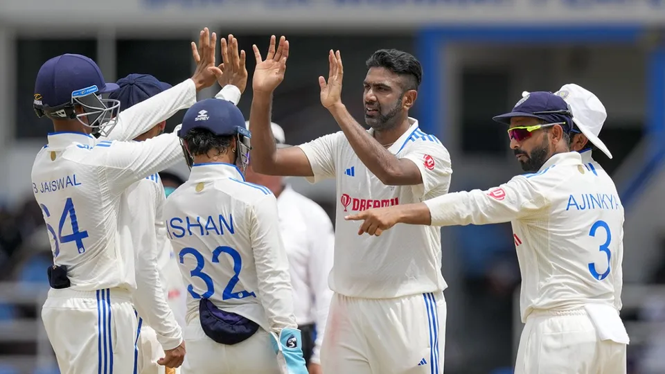 Ashwin India West Indies