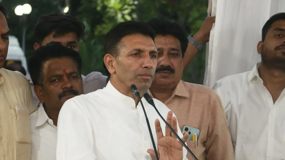 Madhya Pradesh Congress chief Jitu Patwari