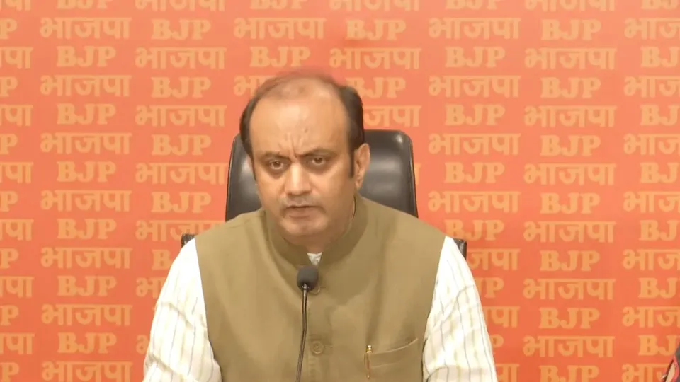 BJP national spokesperson Sudhanshu Trivedi (File image)