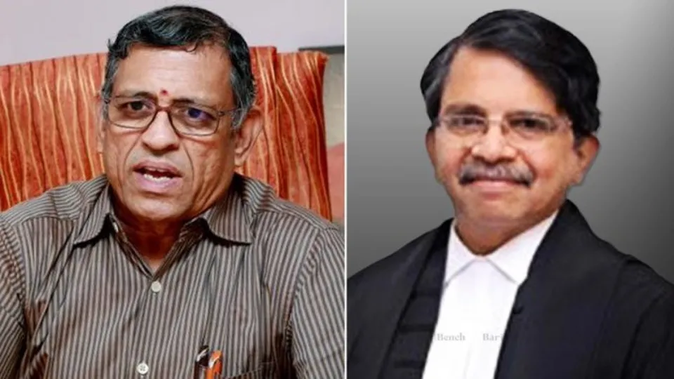 S Gurumurthy Justice S Muralidhar
