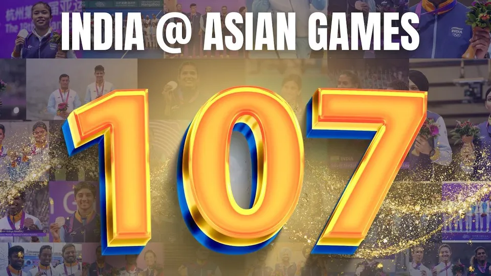 India medal tally at asian games 2022