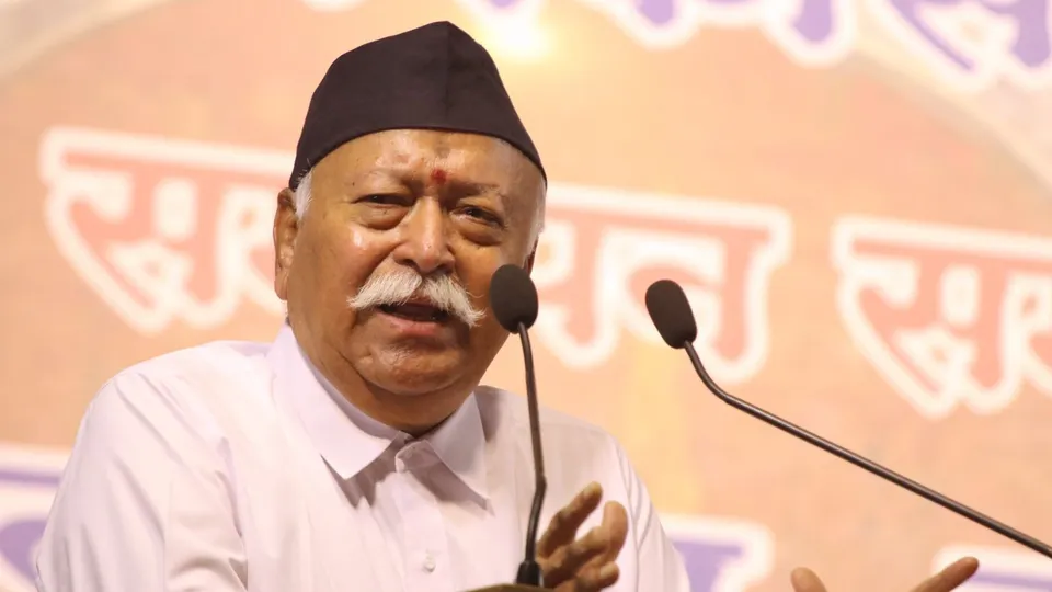 Rashtriya Swayamsevak Sangh (RSS) Chief Mohan Bhagwat (File image)