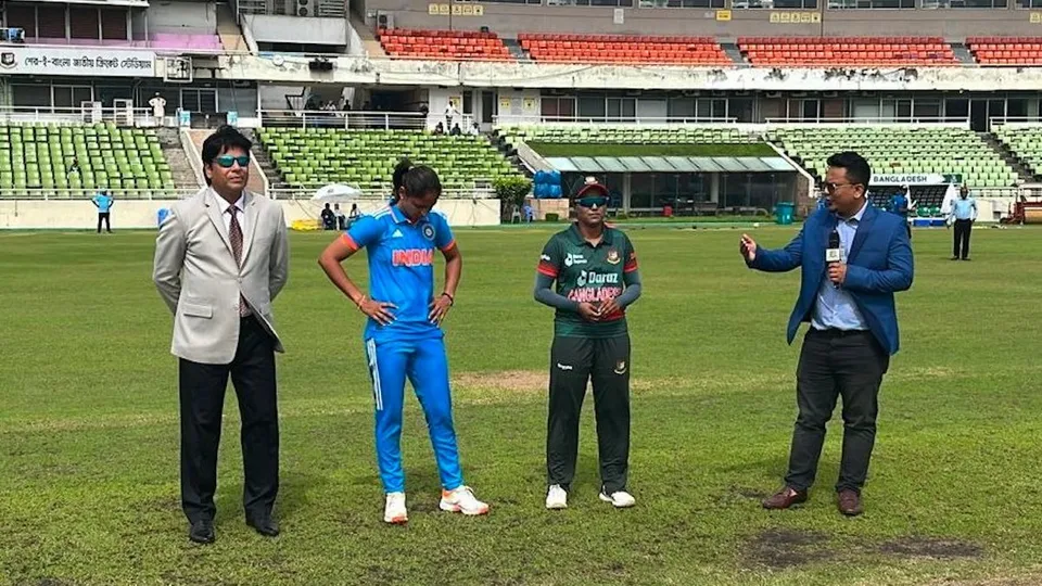 Team India win the toss and elect to bowl first in the 1st ODI against Bangladesh