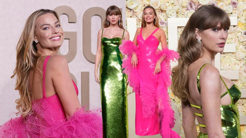 Margot Robbie and Taylor Swift