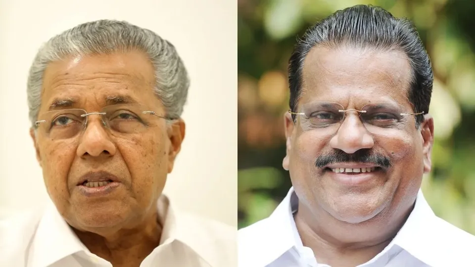 Kerala Chief Minister Pinarayi Vijayan and CPI (M) leader E P Jayarajan