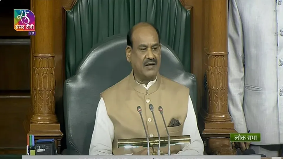om birla lok sabha speaker