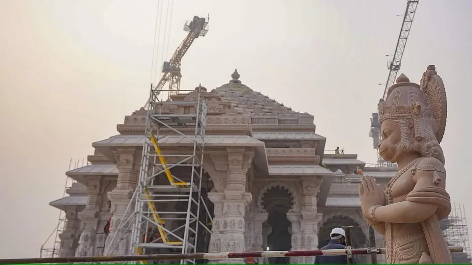 Ram mandir consecration ceremony in Ayodhya