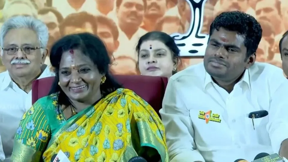 Tamilisai Soundararajan K Annamalai