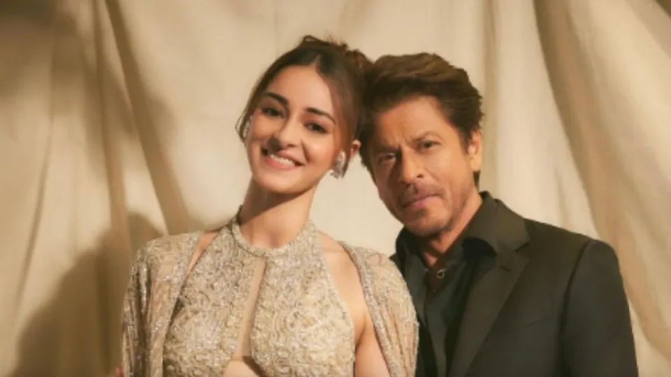 Ananya Pandey with Shah Rukh Khan in Dubai after IIFA Awards 2024