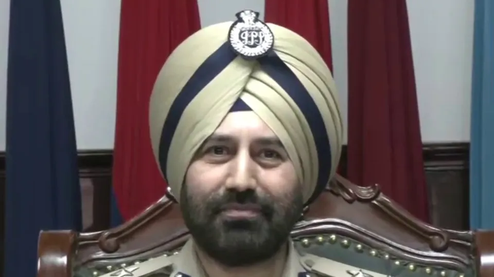 Pinjab IGP Sukhchain Singh Gill