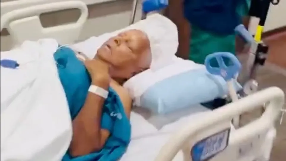 Lalu Prasad Coming out of ICU after kidney transplant in Singapore
