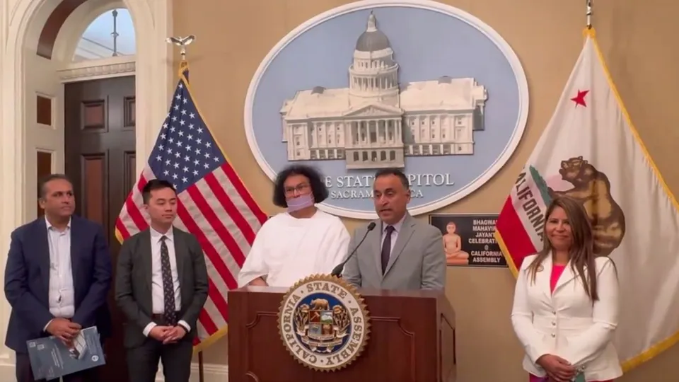 Celebration of Mahavir Jayanti at California Assembly on Monday 