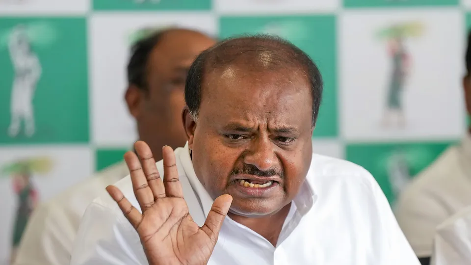 Union Minister H D Kumaraswamy (File image)