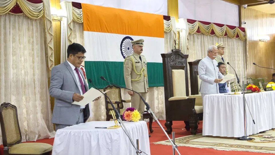 Pradip Lingfa sworn-in as new APPSC chairman